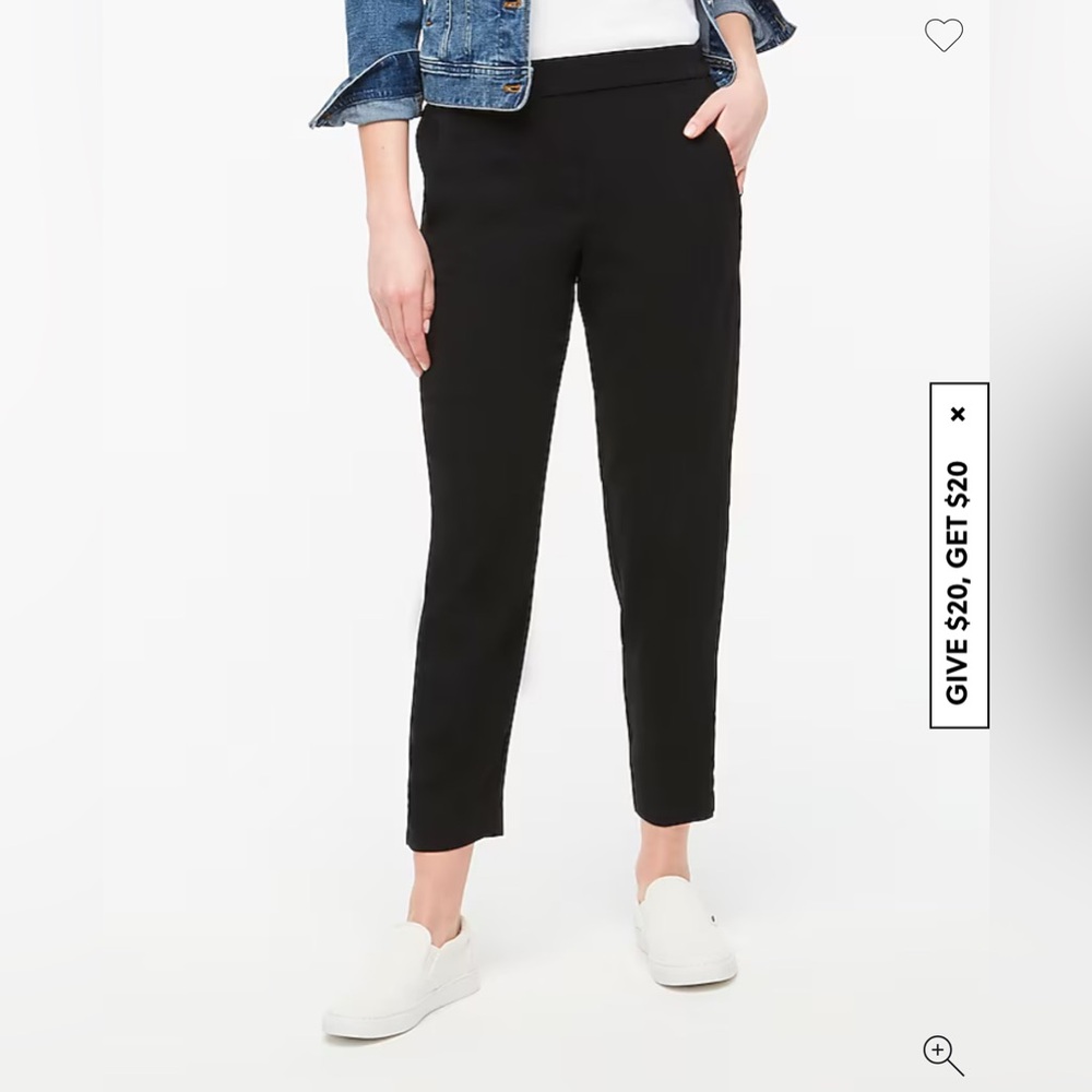 JCrew Jamie pant with elastic waist